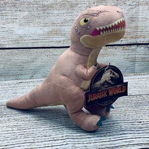 Jurassic World Plush Dinosaur Camp Cretaceous Netflix Stuffed‎ Animal 7" NWT